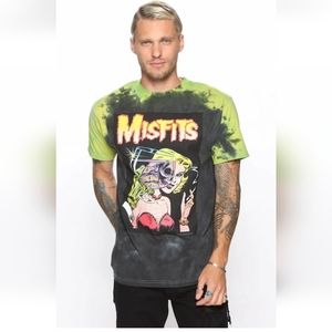 Men's Classic Misfits Short Sleeve Graphic Band Tee